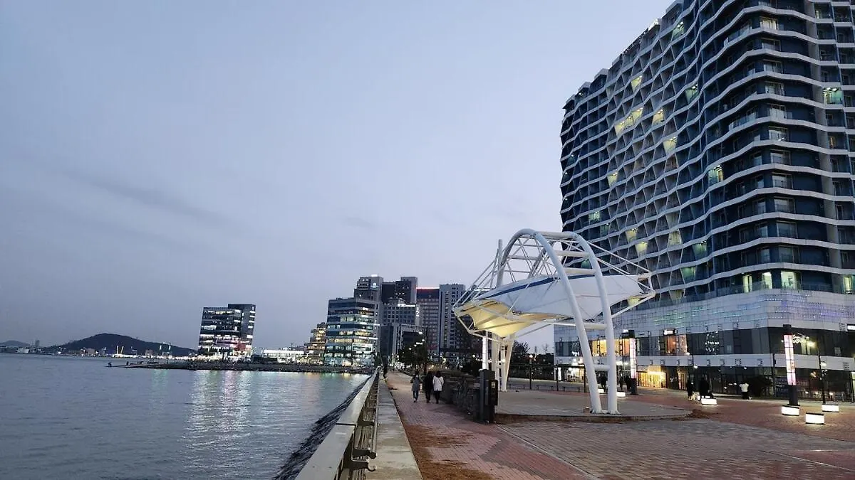 Ocean View Private Terrace, Yeongjongdo, Incheon Airport, 20 Minutes To Inspire Arena, Full Option Aparthotel 0*,  Korsel