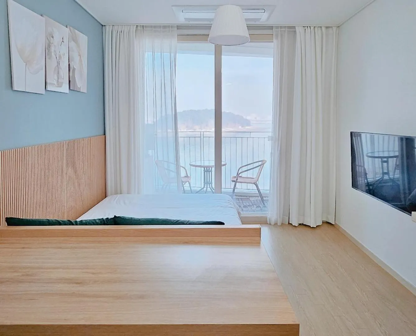 Ocean View Private Terrace, Yeongjongdo, Incheon Airport, 20 Minutes To Inspire Arena, Full Option Aparthotel